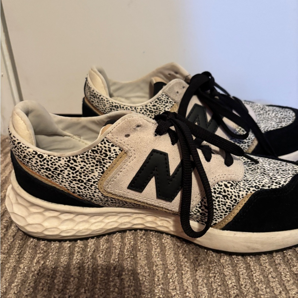 New Balance Cheetah Print Sneakers